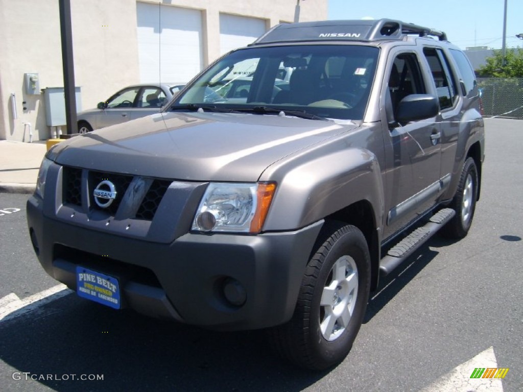 2006 Xterra X 4x4 - Granite Metallic / Desert/Graphite photo #1