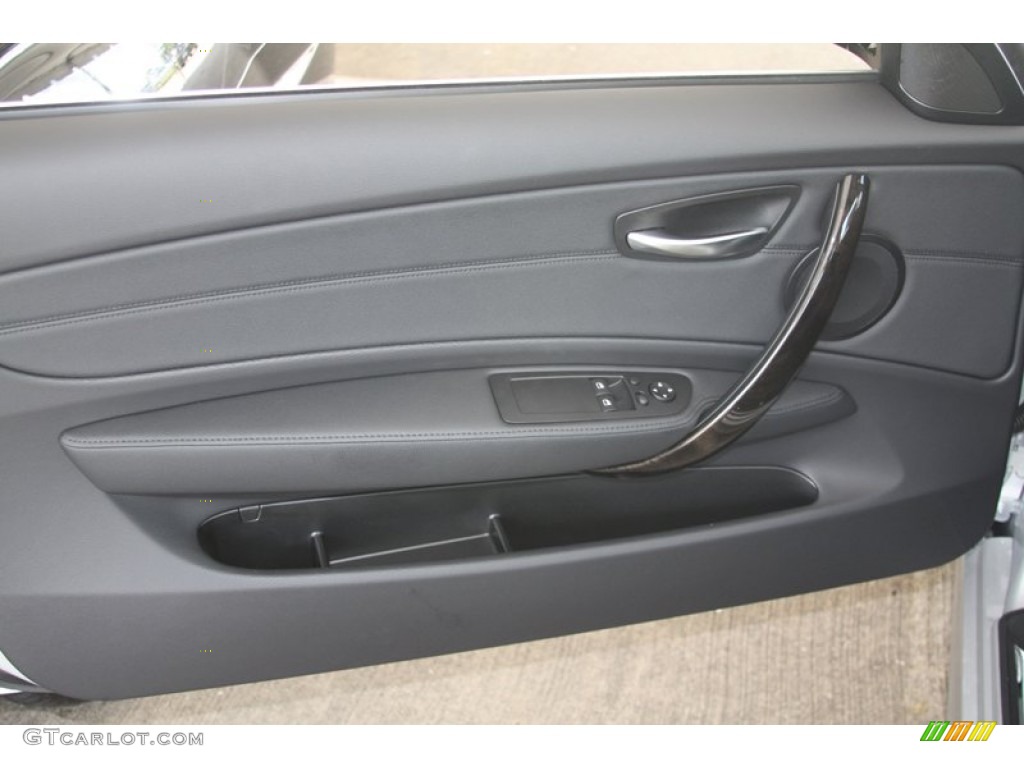 2012 1 Series 128i Coupe - Titanium Silver Metallic / Black photo #12