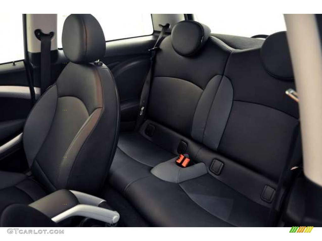 Black/Grey Interior 2009 Mini Cooper S Hardtop Photo #52870953
