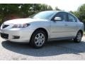 2007 Sunlight Silver Metallic Mazda MAZDA3 i Sedan  photo #3