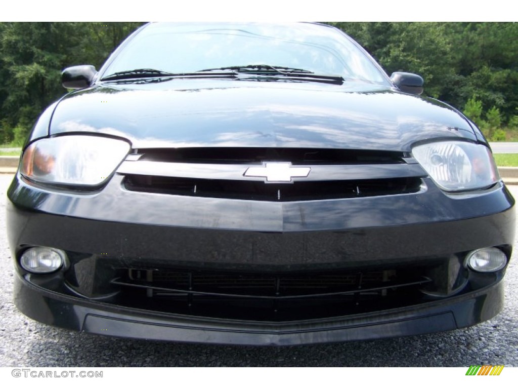 2003 Cavalier LS Sport Sedan - Black / Graphite Gray photo #1