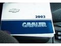 2003 Chevrolet Cavalier LS Sport Sedan Books/Manuals