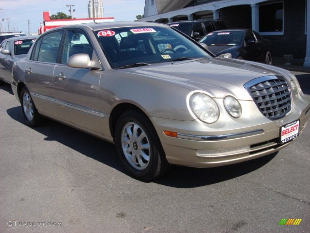2004 Cream Gold Kia Amanti 52816704 Photo 7 Car