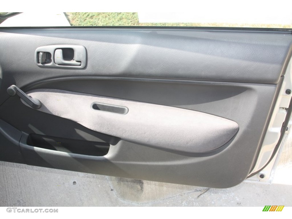 1999 Civic DX Hatchback - Vogue Silver Metallic / Dark Gray photo #25