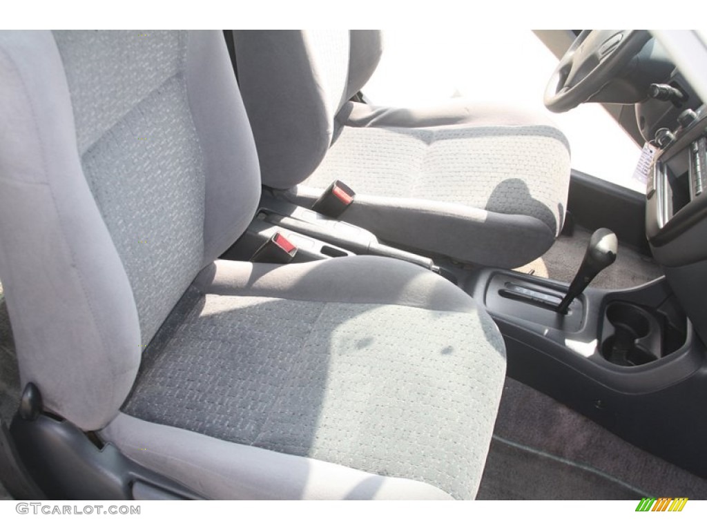 1999 Civic DX Hatchback - Vogue Silver Metallic / Dark Gray photo #26