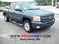 2011 Blue Granite Metallic Chevrolet Silverado 1500 LT Crew Cab 4x4  photo #1