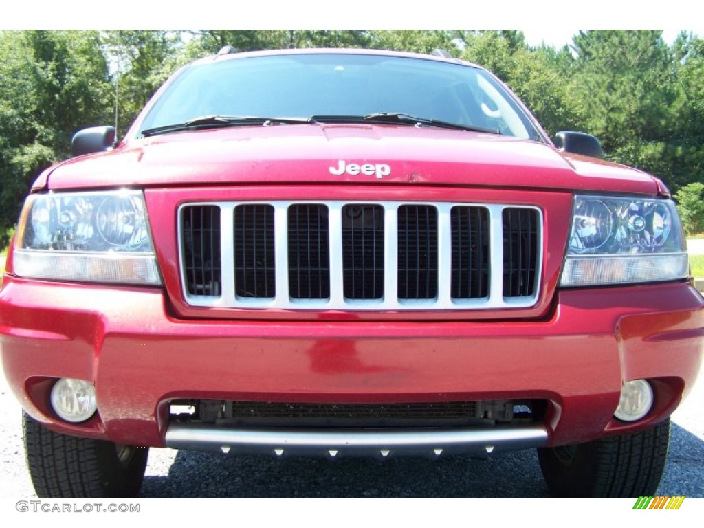 Inferno Red Pearl Jeep Grand Cherokee