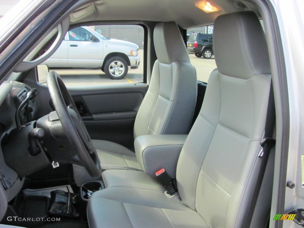 Medium Dark Flint Interior 2005 Ford Ranger XL Regular Cab Photo #52873341