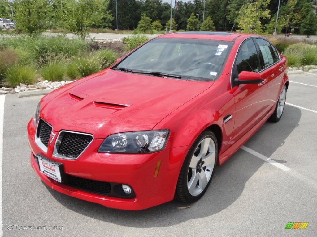 2009 G8 GT - Liquid Red / Onyx photo #1