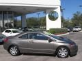 2008 Galaxy Gray Metallic Honda Civic LX Coupe  photo #2