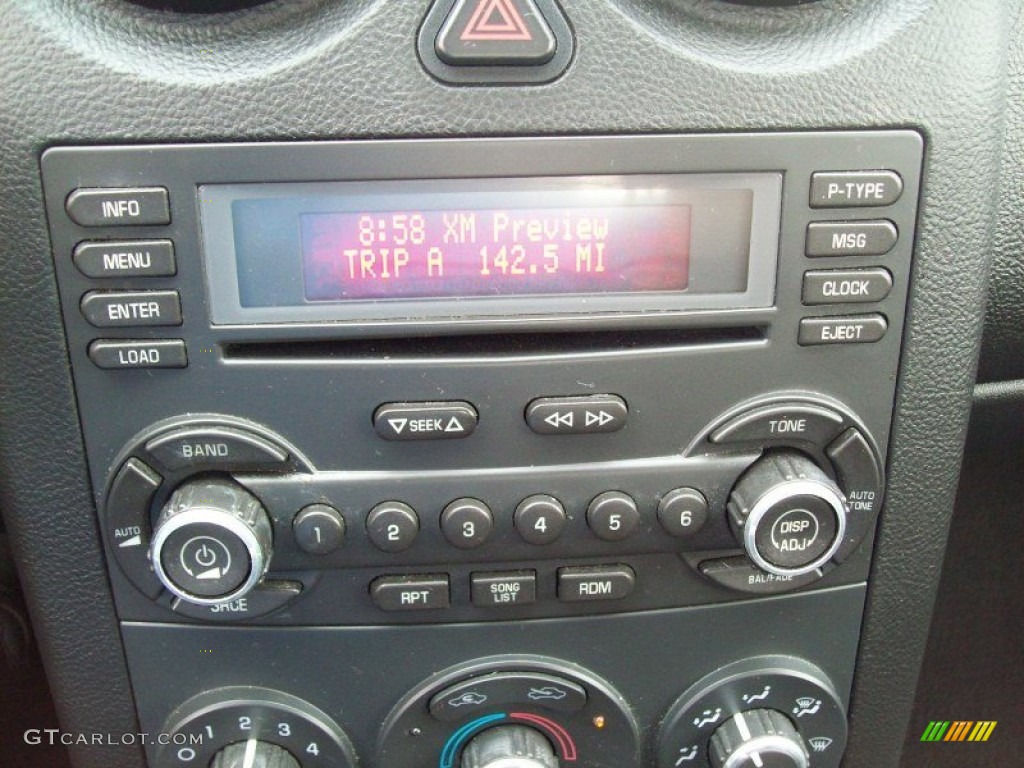 2007 Pontiac G6 GT Sedan Controls Photo #52875264