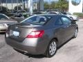 2008 Galaxy Gray Metallic Honda Civic LX Coupe  photo #3