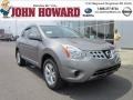2011 Platinum Graphite Nissan Rogue SV AWD  photo #1