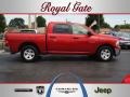 2009 Inferno Red Crystal Pearl Dodge Ram 1500 SLT Crew Cab  photo #1