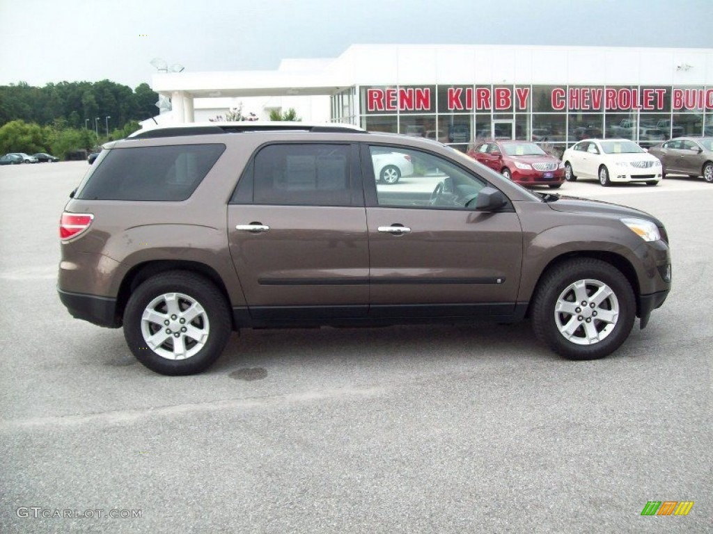 2008 Outlook XE AWD - Cocoa / Tan photo #3