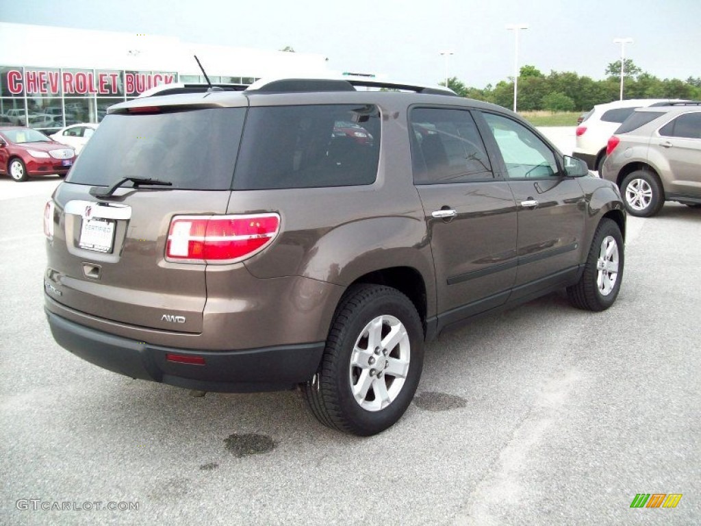 2008 Outlook XE AWD - Cocoa / Tan photo #12