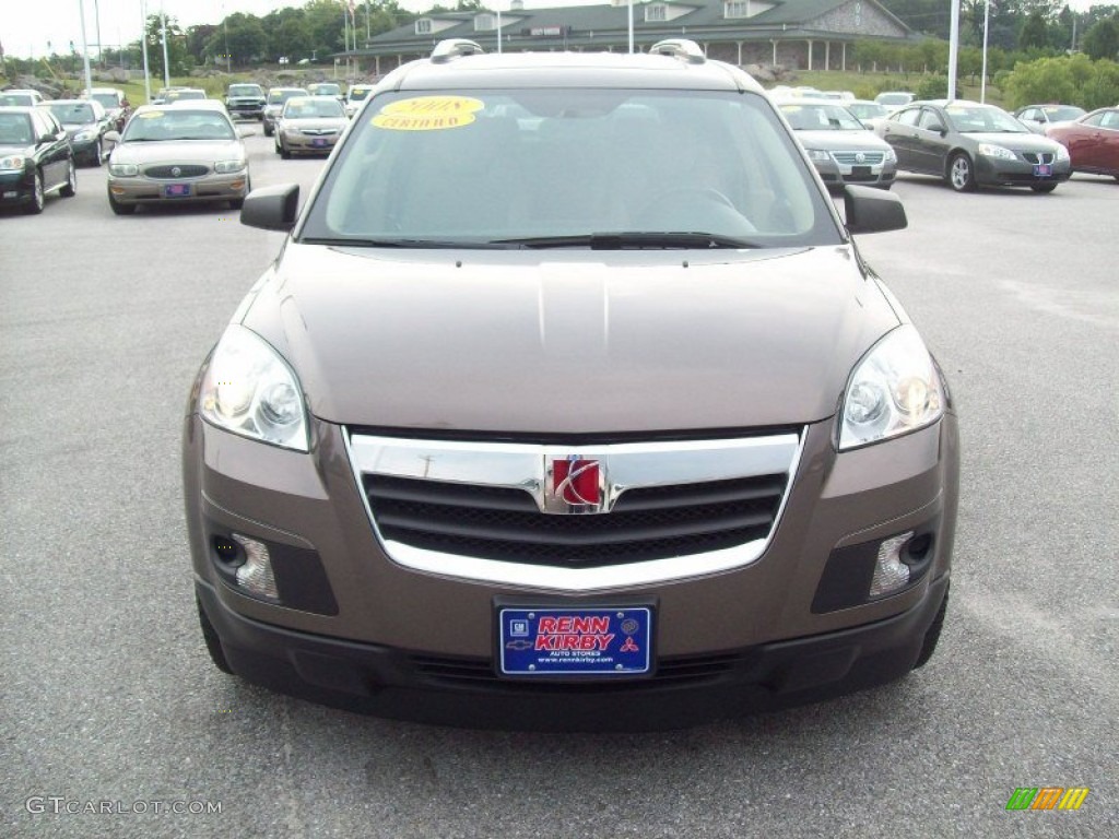 2008 Outlook XE AWD - Cocoa / Tan photo #14