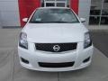 2012 Aspen White Nissan Sentra 2.0 SR  photo #2