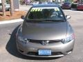 2008 Galaxy Gray Metallic Honda Civic LX Coupe  photo #7