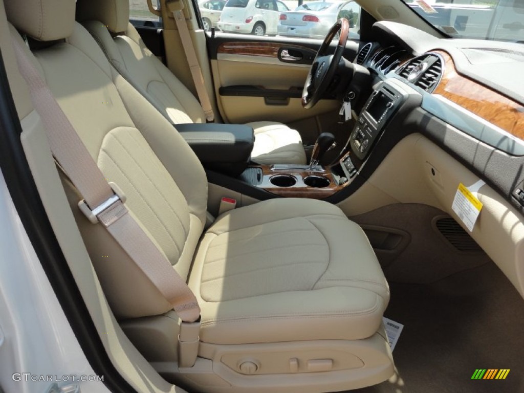 Cashmere Interior 2012 Buick Enclave AWD Photo #52878387