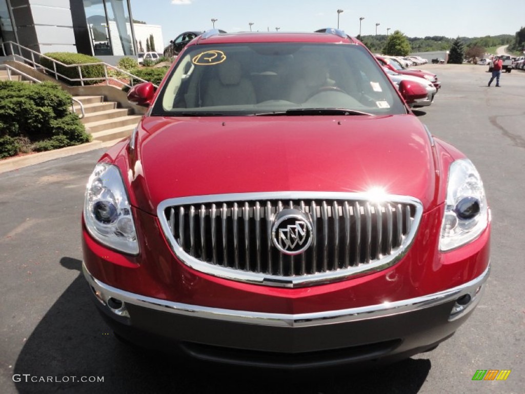 Crystal Red Tintcoat 2012 Buick Enclave AWD Exterior Photo #52878567