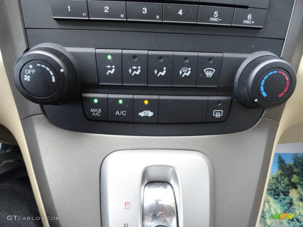 2008 CR-V EX 4WD - Nighthawk Black Pearl / Ivory photo #26