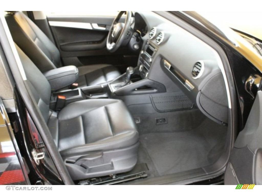 Black Interior 2009 Audi A3 2.0T quattro Photo #52879035