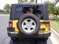 2009 Detonator Yellow Jeep Wrangler Unlimited X 4x4  photo #7