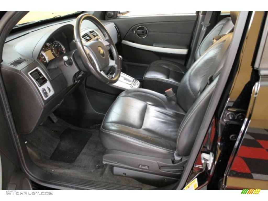 Ebony Interior 2008 Chevrolet Equinox Sport AWD Photo #52880193
