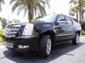 2011 Black Raven Cadillac Escalade ESV Platinum AWD  photo #2