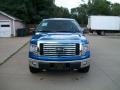 Blue Flame Metallic - F150 XLT SuperCab 4x4 Photo No. 2