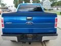 2011 Blue Flame Metallic Ford F150 XLT SuperCab 4x4  photo #6