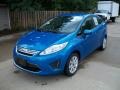 2012 Blue Candy Metallic Ford Fiesta SE Sedan  photo #1