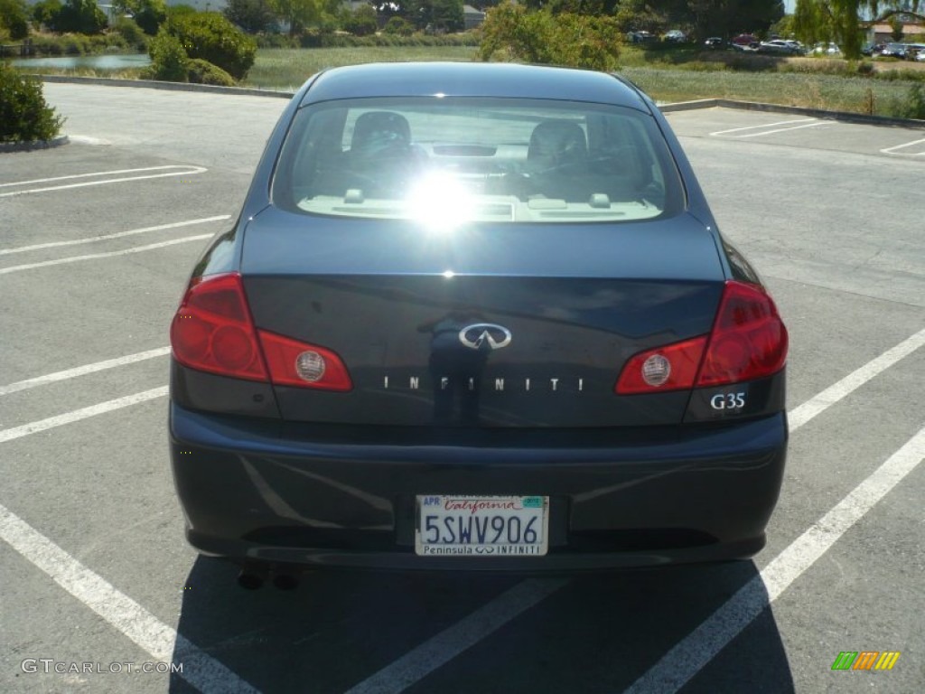 2006 G 35 Sedan - Twilight Blue Pearlcoat / Stone photo #6