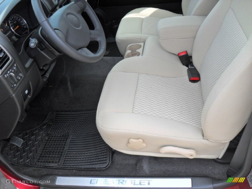 Ebony/Light Cashmere Interior 2011 Chevrolet Colorado LT Crew Cab Photo #52882338