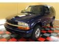 2004 Indigo Blue Metallic Chevrolet Blazer LS 4x4  photo #2