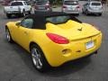 2008 Mean Yellow Pontiac Solstice Roadster  photo #2