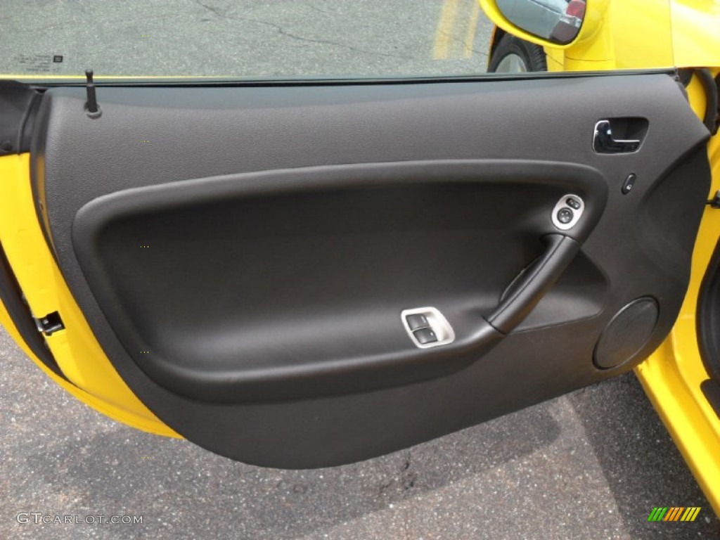 2008 Pontiac Solstice Roadster Ebony Door Panel Photo #52882653