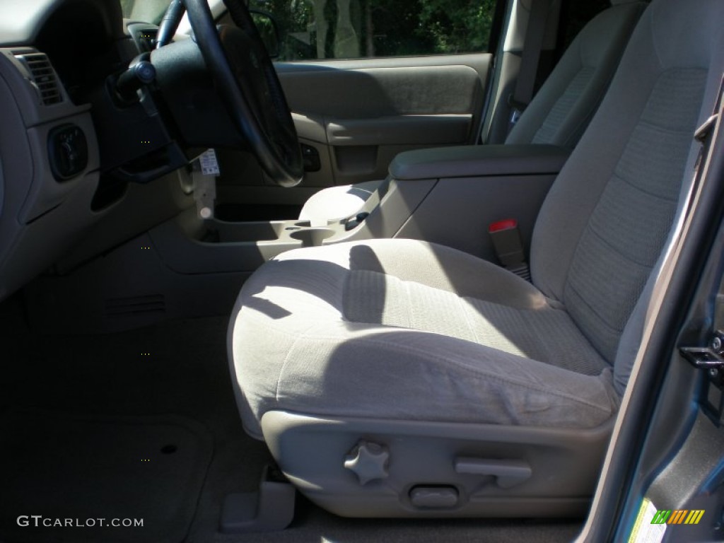 2005 Explorer XLT 4x4 - Mineral Grey Metallic / Medium Parchment photo #12