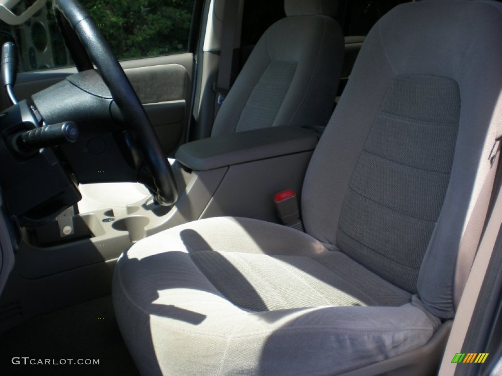 2005 Explorer XLT 4x4 - Mineral Grey Metallic / Medium Parchment photo #13