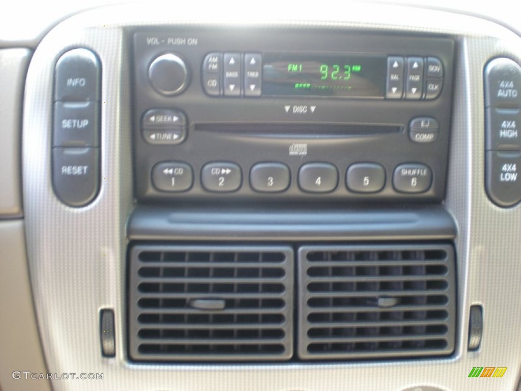 2005 Explorer XLT 4x4 - Mineral Grey Metallic / Medium Parchment photo #15