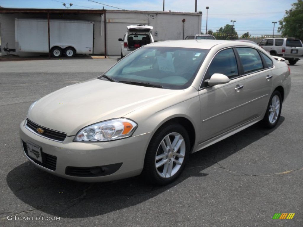 2010 Impala LTZ - Gold Mist Metallic / Ebony photo #1
