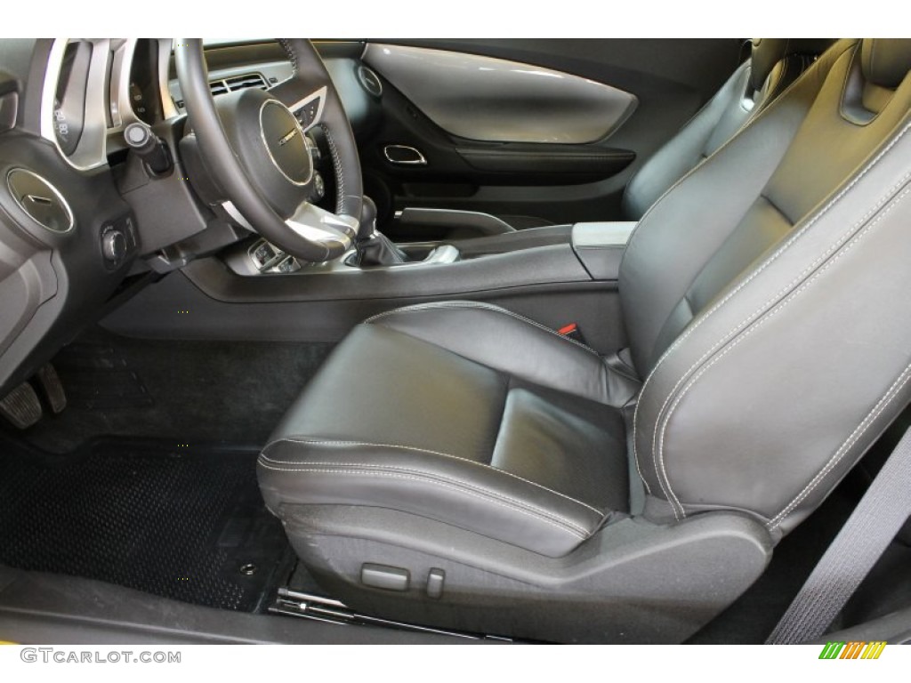 Black Interior 2010 Chevrolet Camaro SS/RS Coupe Photo #52884450