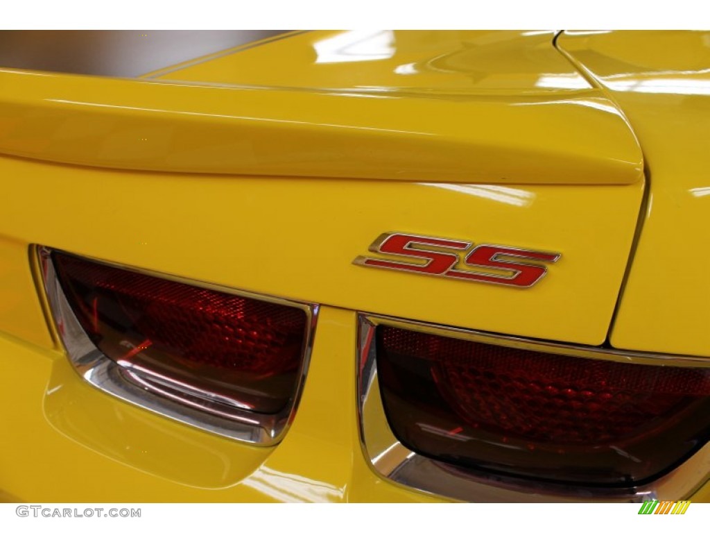 2010 Camaro SS/RS Coupe - Rally Yellow / Black photo #15