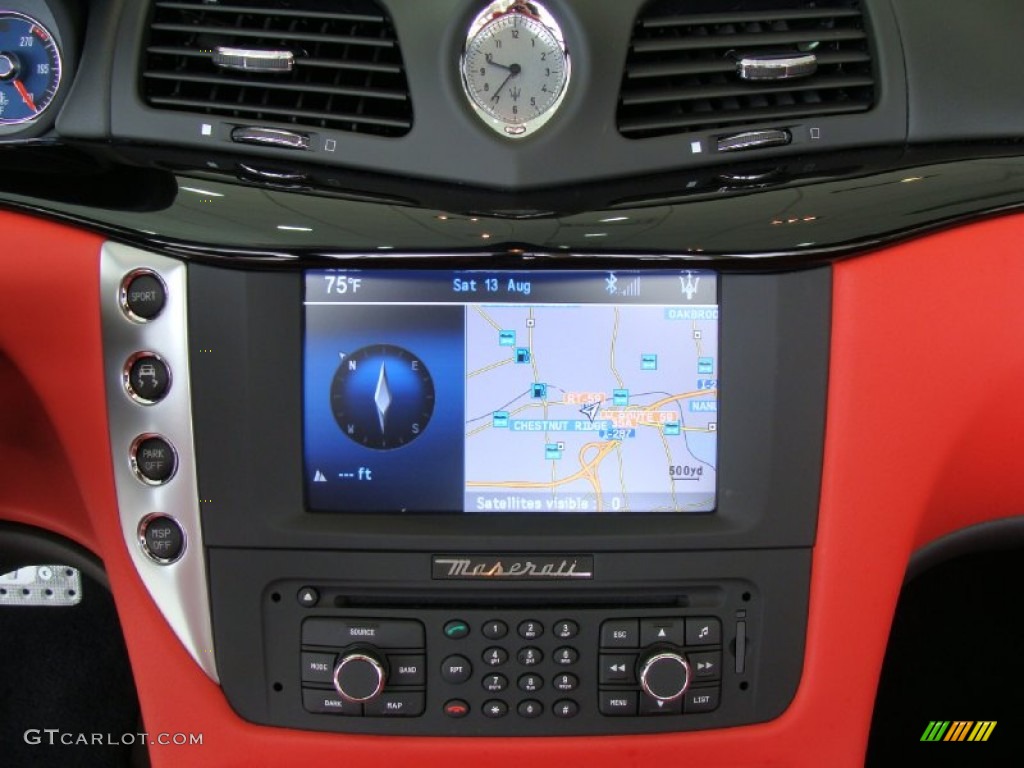 2011 Maserati GranTurismo Convertible GranCabrio Controls Photo #52885119