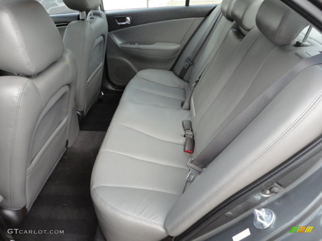 Gray Interior 2010 Hyundai Sonata Limited Photo #52885713
