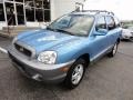 2004 Arctic Blue Hyundai Santa Fe   photo #2