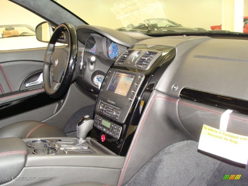 2011 Maserati Quattroporte S Nero Dashboard Photo #52886106