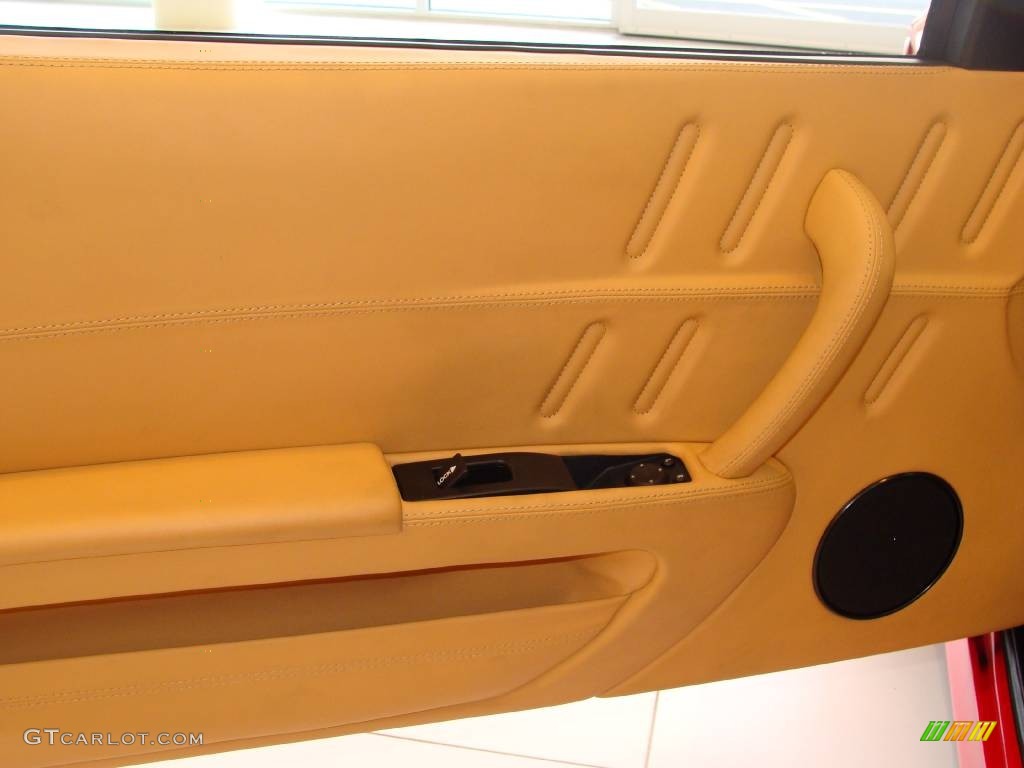 2005 Ferrari 575 Superamerica Roadster F1 Tan Door Panel Photo #52886292