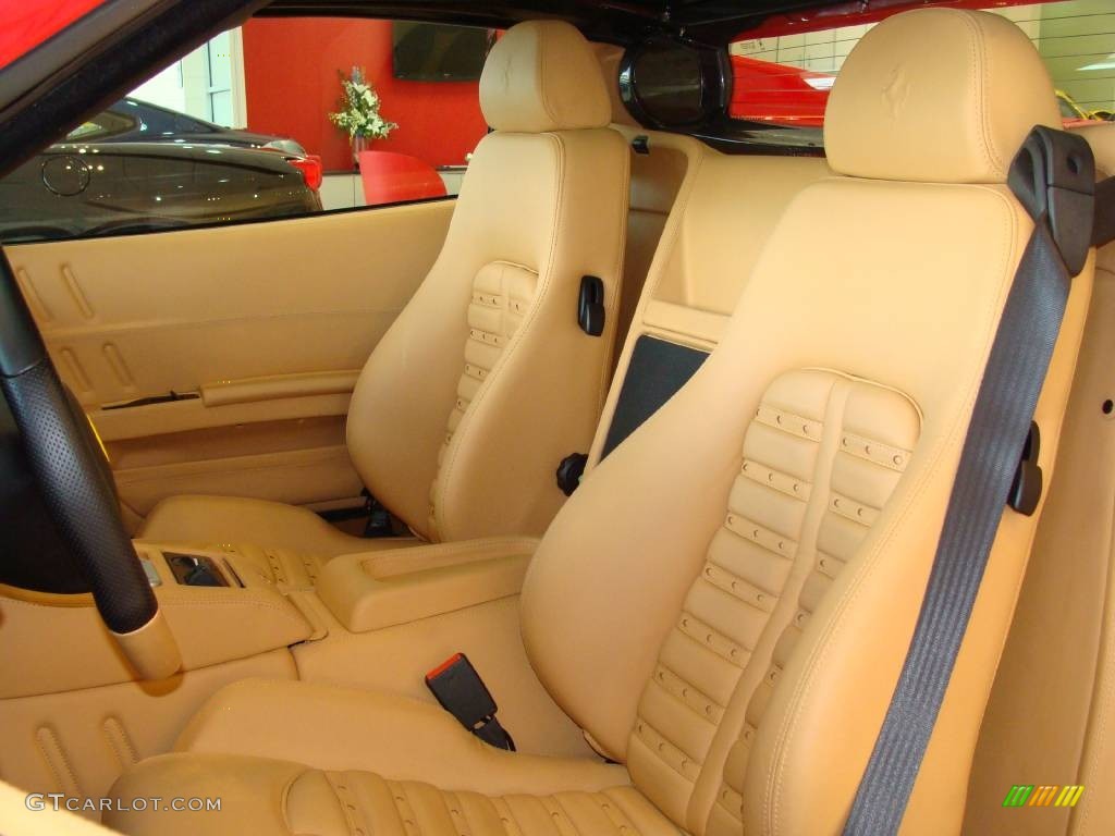 Tan Interior 2005 Ferrari 575 Superamerica Roadster F1 Photo #52886307